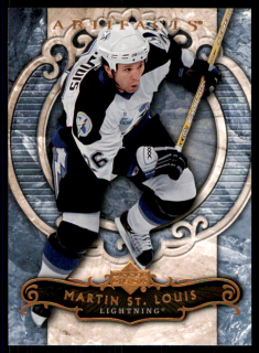 Hokejová karta Martin St. Louis UD Artifacts 2007-08 řadová č.24