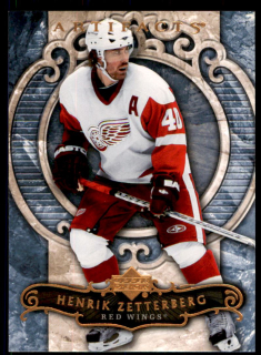 Hokejová karta Henrik Zetterberg UD Artifacts 2007-08 řadová č.51