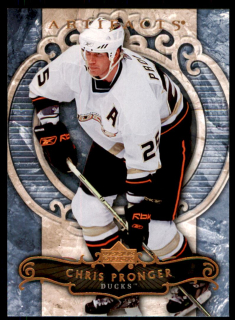 Hokejová karta Chris Pronger UD Artifacts 2007-08 řadová č.56