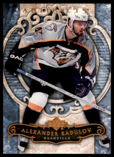 Hokejová karta Alexander Radulov UD Artifacts 2007-08 řadová č.64