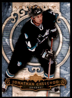 Hokejová karta Jonathan Cheechoo UD Artifacts 2007-08 řadová č.67