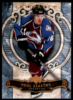 Hokejová karta Paul Stastny UD Artifacts 2007-08 řadová č.82