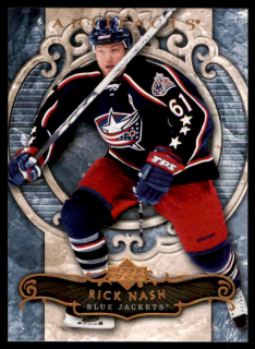 Hokejová karta Rick Nash UD Artifacts 2007-08 řadová č.86