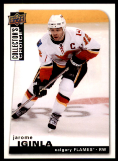 Hokejová karta Jarome Iginla UD Collector's choice 2008-09 řadová č.70