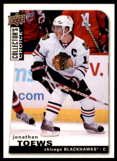 Hokejová karta Jonathan Toews UD Collector's choice 2008-09 řadová č.86