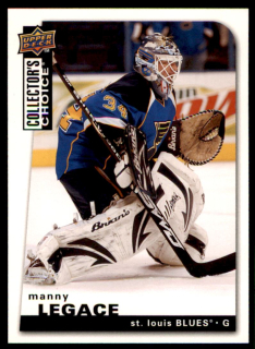 Hokejová karta Manny Legace UD Collector's choice 2008-09 řadová č.95