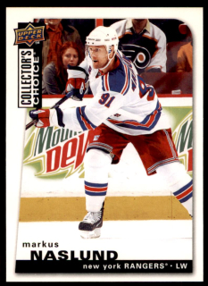 Hokejová karta Markus Naslund UD Collector's choice 2008-09 řadová č.102