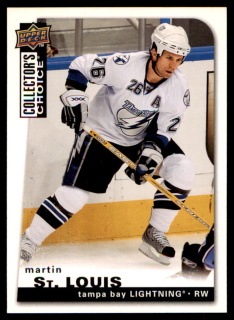 Hokejová karta Martin St.Louis UD Collector's choice 2008-09 řadová č.109