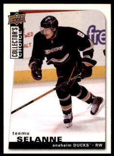 Hokejová karta Teemu Selanne UD Collector's choice 2008-09 řadová č.182