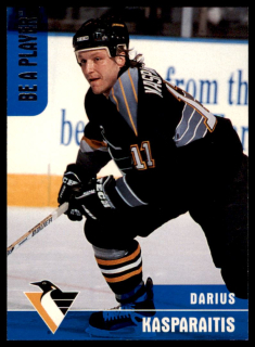 Hokejová karta Darius Kasparaitis Be a player (BAP) 1999-00 řadová č.127