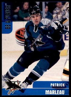 Hokejová karta Patrick Marleau Be a player (BAP) 1999-00 řadová č.133