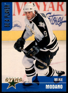 Hokejová karta Mike Modano Be a player (BAP) 1999-00 řadová č.217