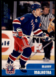 Hokejová karta Manny Malhotra Be a player (BAP) 1999-00 řadová č.240