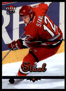 Hokejová karta Eric Staal Fleer Ultra 2004-05 řadová č.40