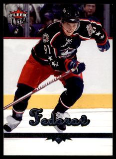 Hokejová karta Sergei Fedorov Fleer Ultra 2004-05 řadová č.66