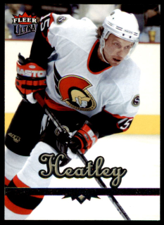 Hokejová karta Dany Heatley Fleer Ultra 2004-05 řadová č.135