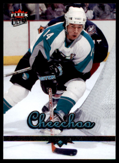 Hokejová karta Jonathan Cheechoo Fleer Ultra 2004-05 řadová č.162