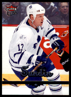 Hokejová karta Mats Sundin Fleer Ultra 2004-05 řadová č.180