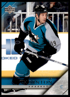 Hokejová karta Joe Thornton UD Serie 2 2005-06 řadová č.407