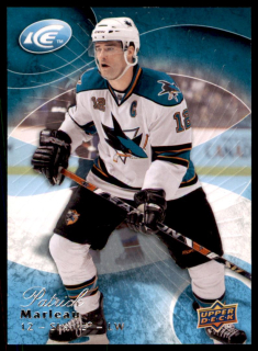 Hokejová karta Patrick Marleau UD Ice 2009-10 řadová č.54