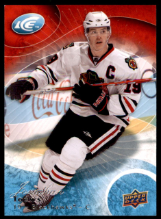 Hokejová karta Jonathan Toews UD Ice 2009-10 řadová č.66