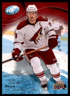 Hokejová karta Shane Doan UD Ice 2009-10 řadová č.94