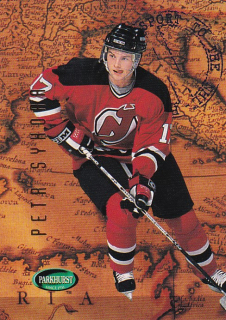 Hokejová karta Petr Sýkora Parkhurst 1995-96 Passport to the NHL č. 512